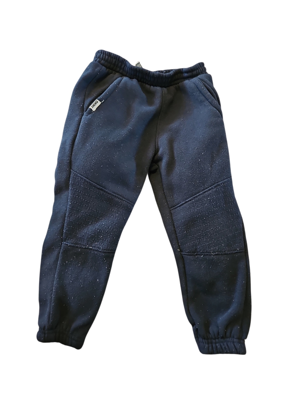 Kids Navy Blue Fleece Jogger Pants DKNY Size 3t